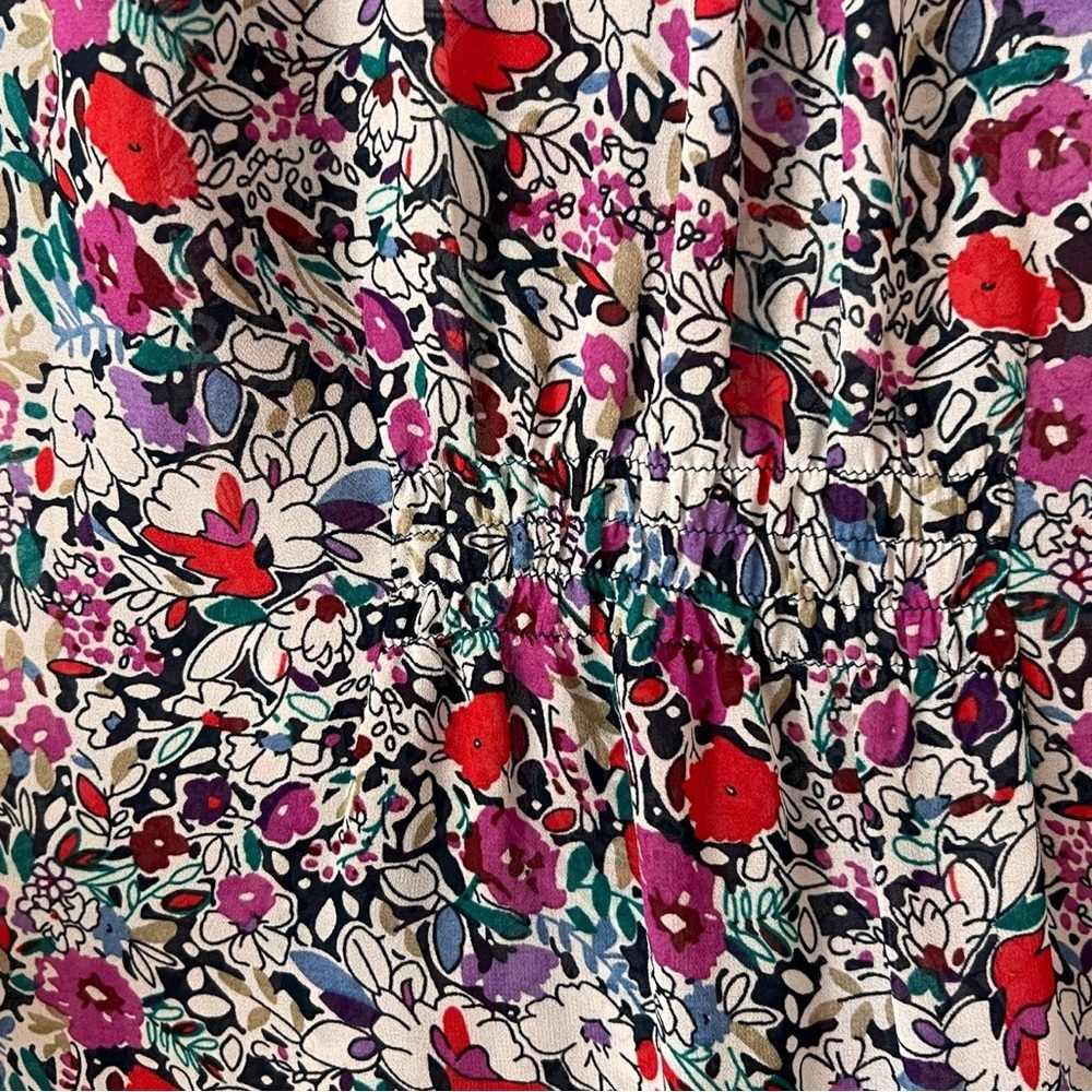 CAbi Liberty Floral Ruffle Sleeveless Tank Top #355 Size M - Picture 6 of 7